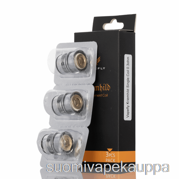 Vape Kauppa Vapefly Kriemhild Vaihtokelat 0.3ohm Ka1 Single Mesh Coils